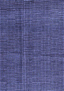 Abstract Blue Modern Rug, abs4569blu