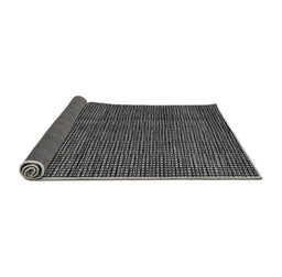 Sideview of Abstract Gray Modern Rug, abs4569gry