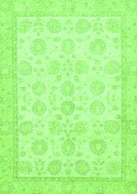 Oriental Green Traditional Rug, abs456grn