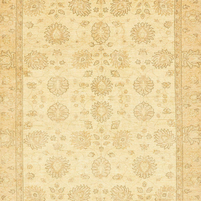 Machine Washable Abstract Mustard Yellow Rug, wshabs456