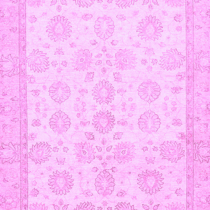 Machine Washable Oriental Purple Traditional Area Rugs, wshabs456pur