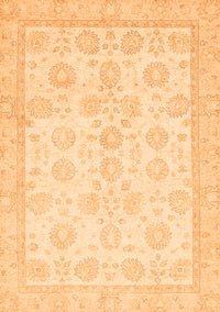 Oriental Orange Traditional Rug, abs456org