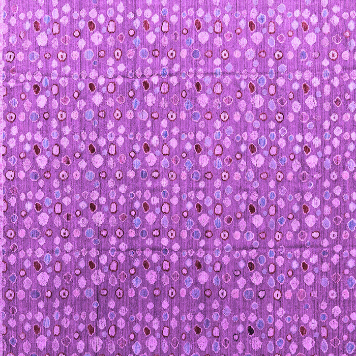 Square Machine Washable Abstract Purple Modern Area Rugs, wshabs4570pur