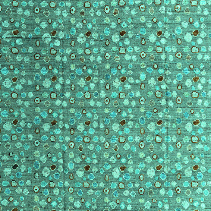 Abstract Turquoise Modern Rug, abs4570turq