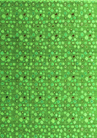 Abstract Green Modern Rug, abs4570grn