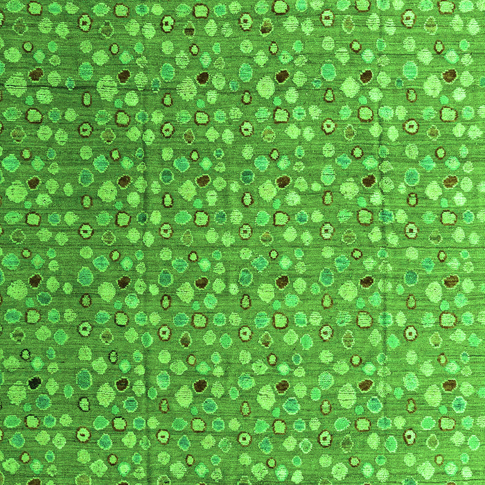 Abstract Green Modern Rug, abs4570grn