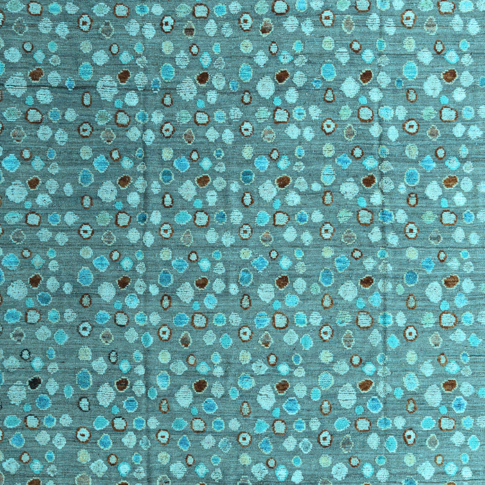 Machine Washable Abstract Light Blue Modern Rug, wshabs4570lblu