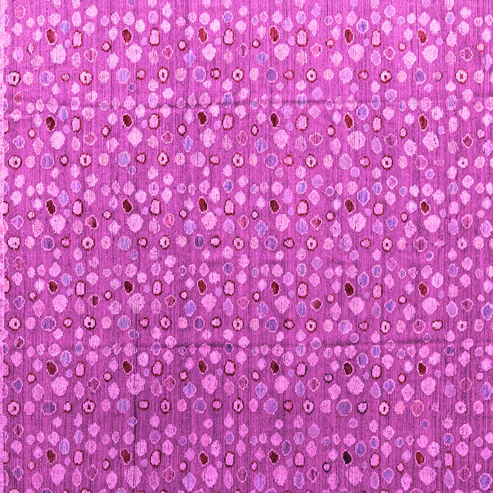 Square Abstract Pink Modern Rug, abs4570pnk