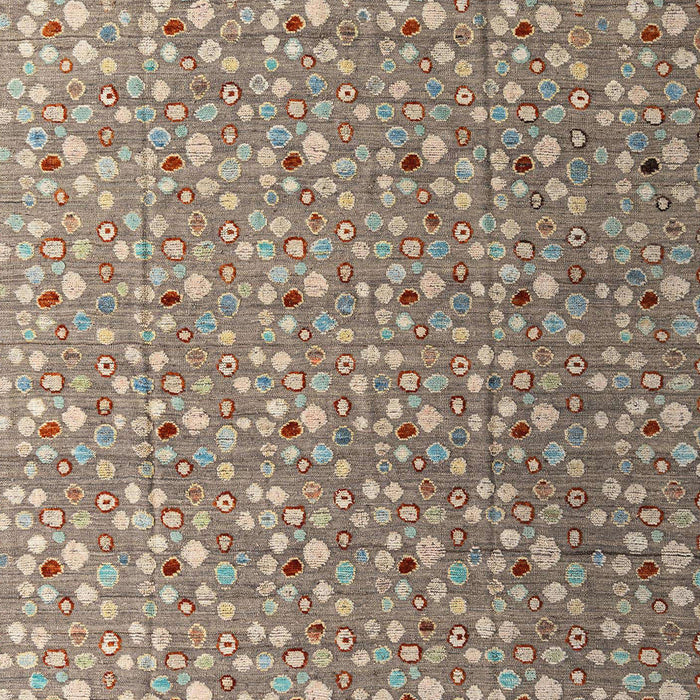 Abstract Light French Beige Brown Modern Rug, abs4570