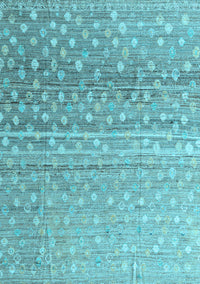 Abstract Light Blue Modern Rug, abs4571lblu