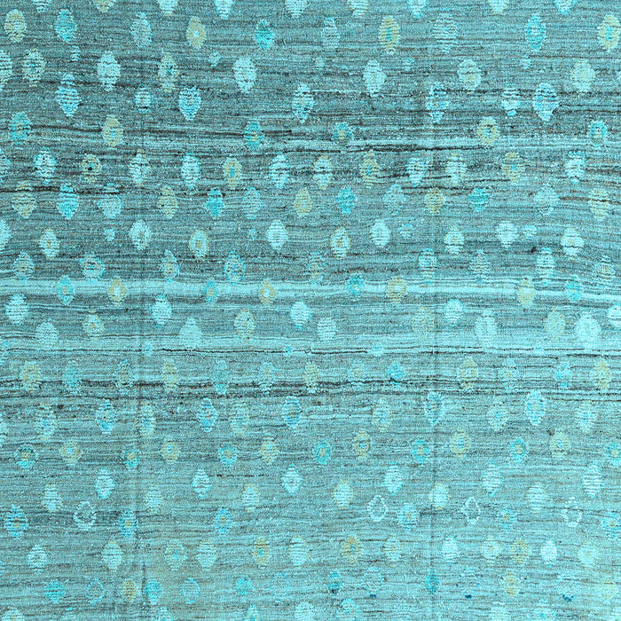 Abstract Light Blue Modern Rug, abs4571lblu