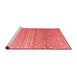 Modern Red Washable Rugs