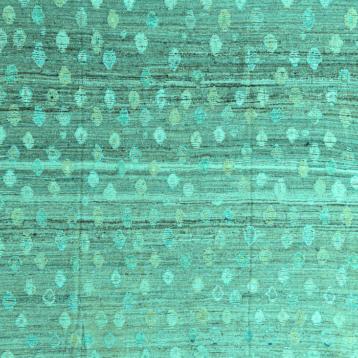 Abstract Turquoise Modern Rug, abs4571turq