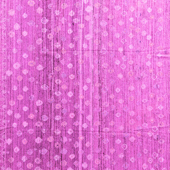 Square Abstract Pink Modern Rug, abs4571pnk