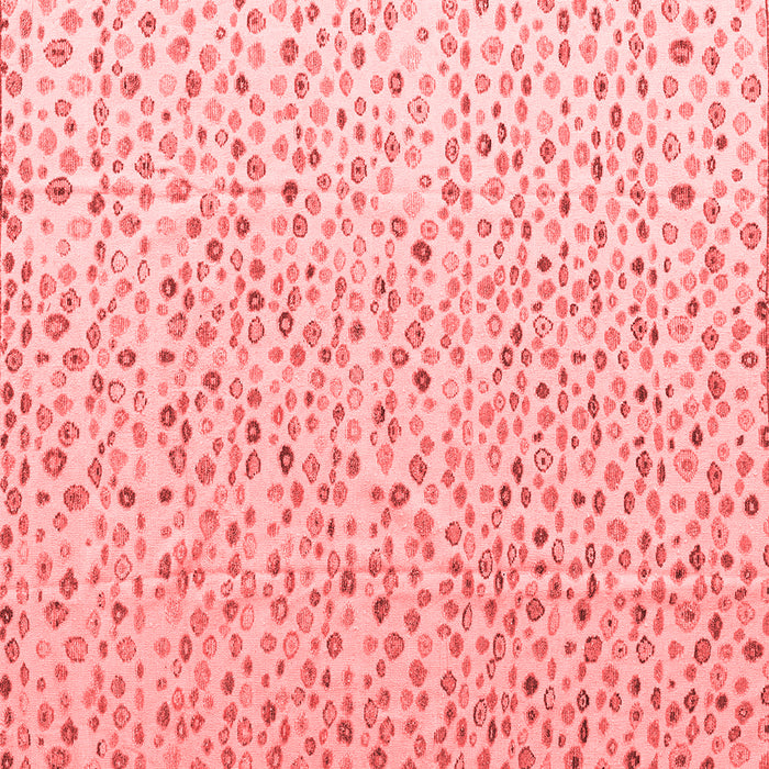 Machine Washable Solid Red Modern Rug, wshabs4572red