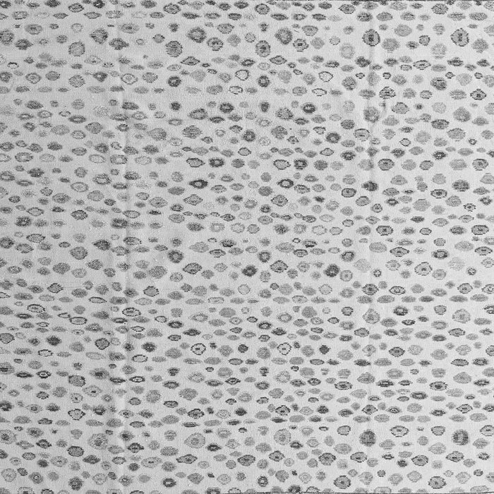 Square Machine Washable Solid Gray Modern Rug, wshabs4572gry