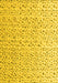 Solid Yellow Modern Rug, abs4572yw