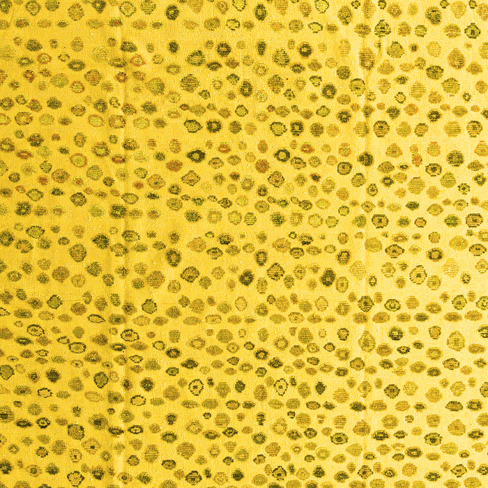 Solid Yellow Modern Rug, abs4572yw