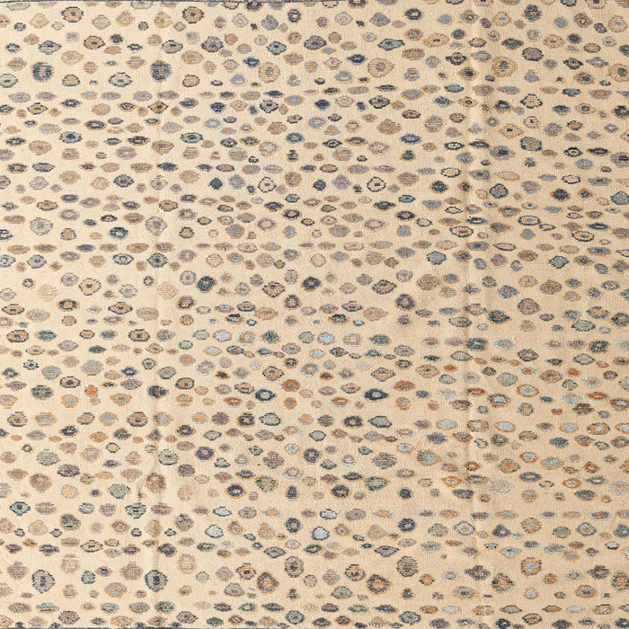 Square Machine Washable Abstract Camel Brown Rug, wshabs4572
