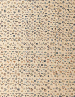 Machine Washable Abstract Camel Brown Rug, wshabs4572