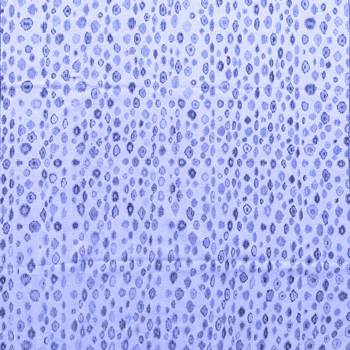 Square Solid Blue Modern Rug, abs4572blu
