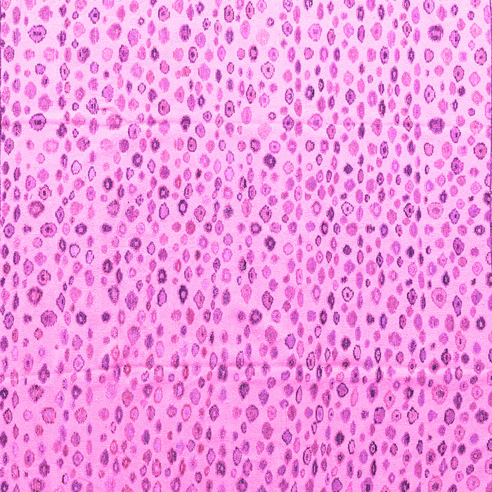 Square Machine Washable Solid Pink Modern Rug, wshabs4572pnk