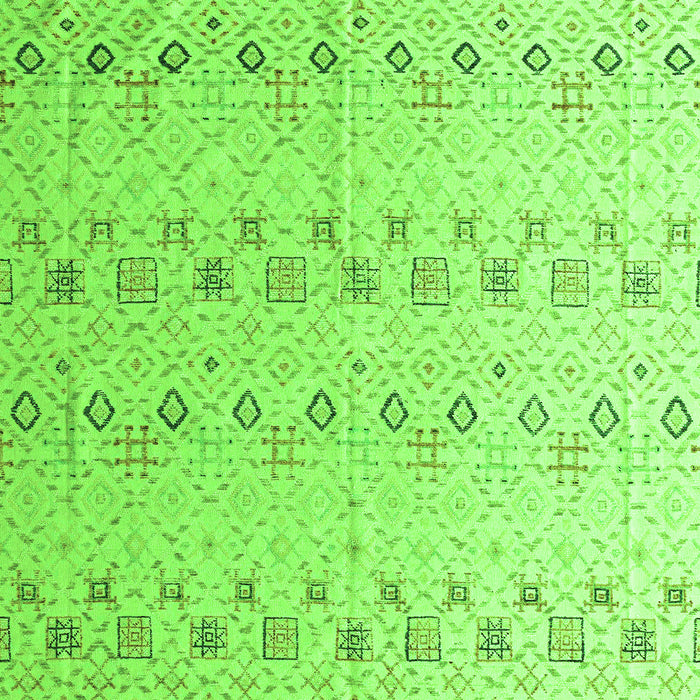 Solid Green Modern Rug, abs4573grn