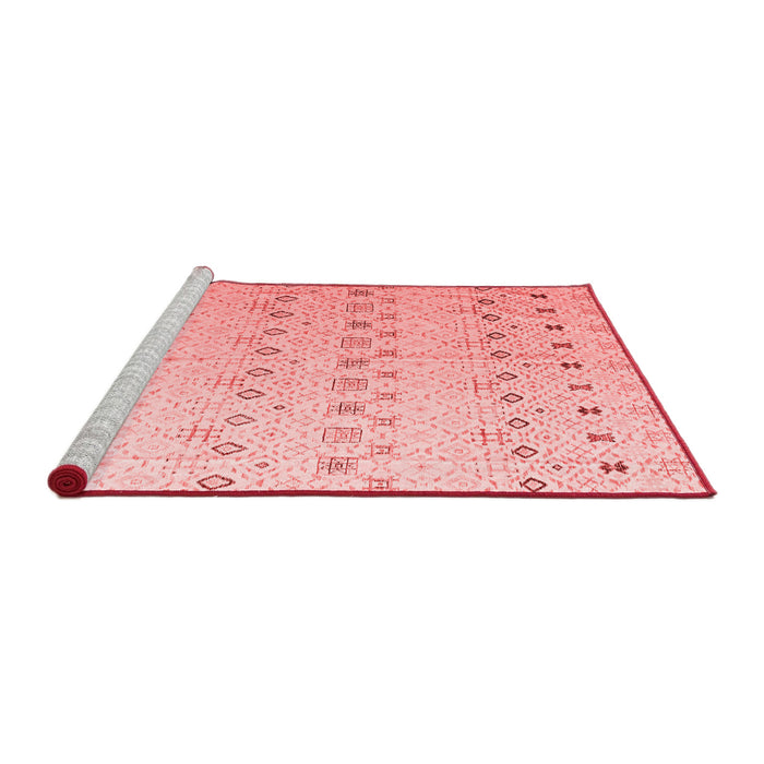 Modern Red Washable Rugs
