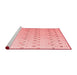 Modern Red Washable Rugs