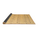 Sideview of Solid Brown Modern Rug, abs4573brn