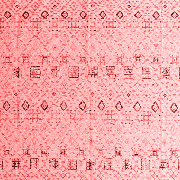 Solid Red Modern Area Rugs