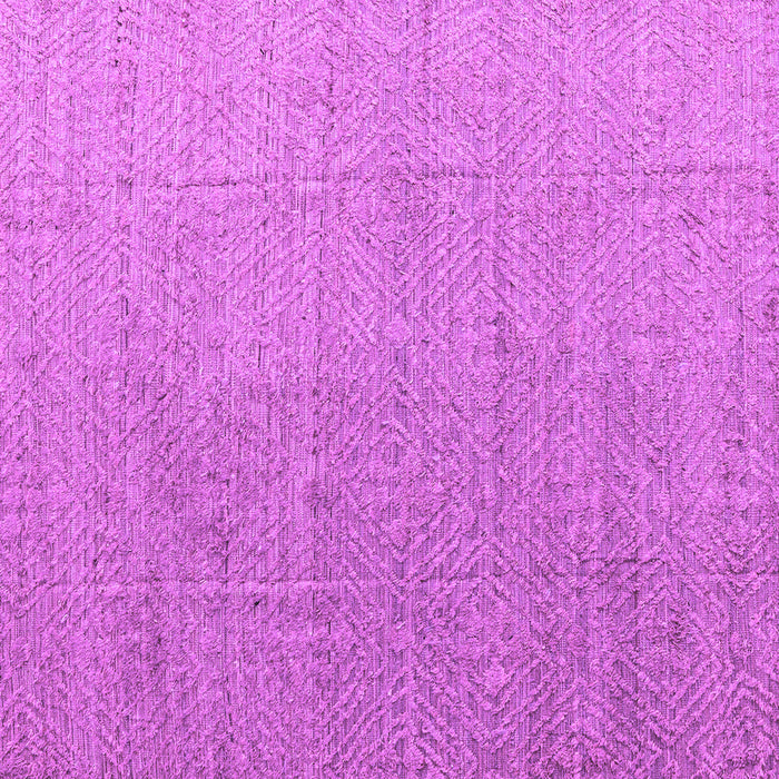 Square Machine Washable Abstract Purple Modern Area Rugs, wshabs4574pur