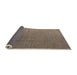 Sideview of Abstract Camel Brown Modern Rug, abs4575