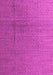 Machine Washable Abstract Pink Modern Rug, wshabs4575pnk