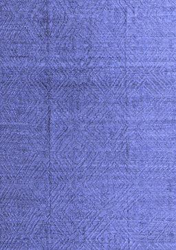Abstract Blue Modern Rug, abs4575blu