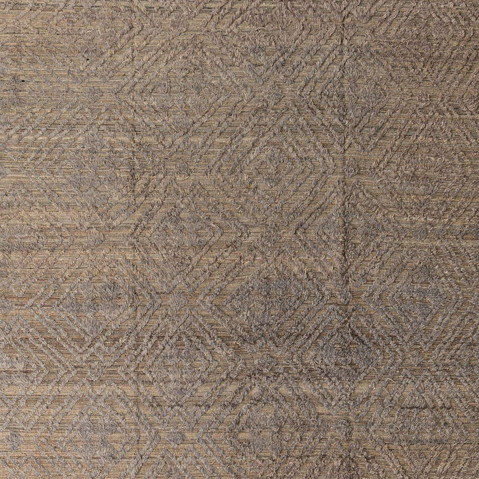 Abstract Camel Brown Modern Rug, abs4575