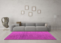 Machine Washable Abstract Pink Modern Rug, wshabs4575pnk