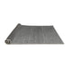 Sideview of Abstract Gray Modern Rug, abs4575gry