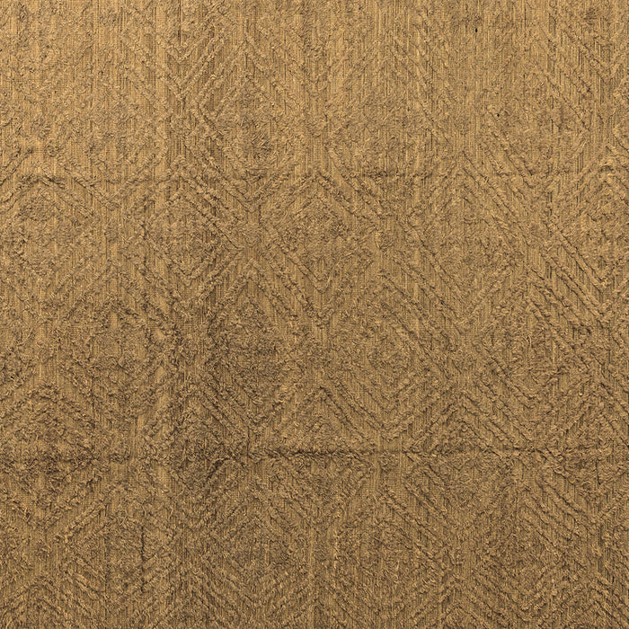 Square Abstract Brown Modern Rug, abs4575brn