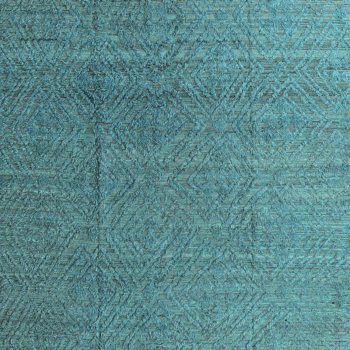 Abstract Light Blue Modern Rug, abs4575lblu