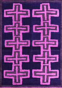 Southwestern Pink Country Rug, abs4576pnk