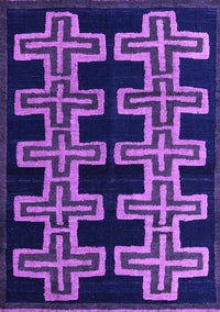 Southwestern Purple Country Rug, abs4576pur