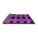 Sideview of Southwestern Pink Country Rug, abs4576pnk