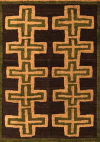 Southwestern Orange Country Rug, abs4576org