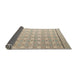 Sideview of Abstract Brown Modern Rug, abs4577