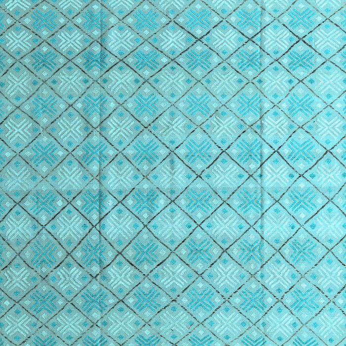 Abstract Light Blue Modern Rug, abs4577lblu