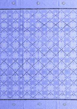 Abstract Blue Modern Rug, abs4577blu