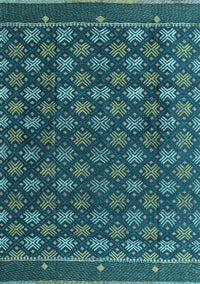 Abstract Light Blue Modern Rug, abs4578lblu