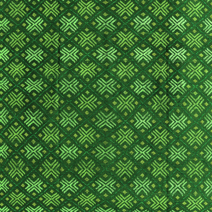 Machine Washable Abstract Green Modern Area Rugs, wshabs4578grn