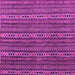 Square Machine Washable Abstract Pink Modern Rug, wshabs4579pnk